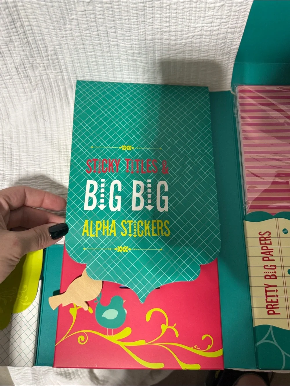 Overstuffed Green Paper & Sticker Kit by - Picture 5 of 15